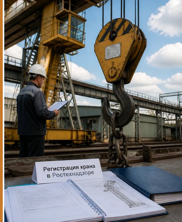 Регистрация крана в Ростехнадзоре в Курчатове от 15282 р. | Авеста ОТиПБ