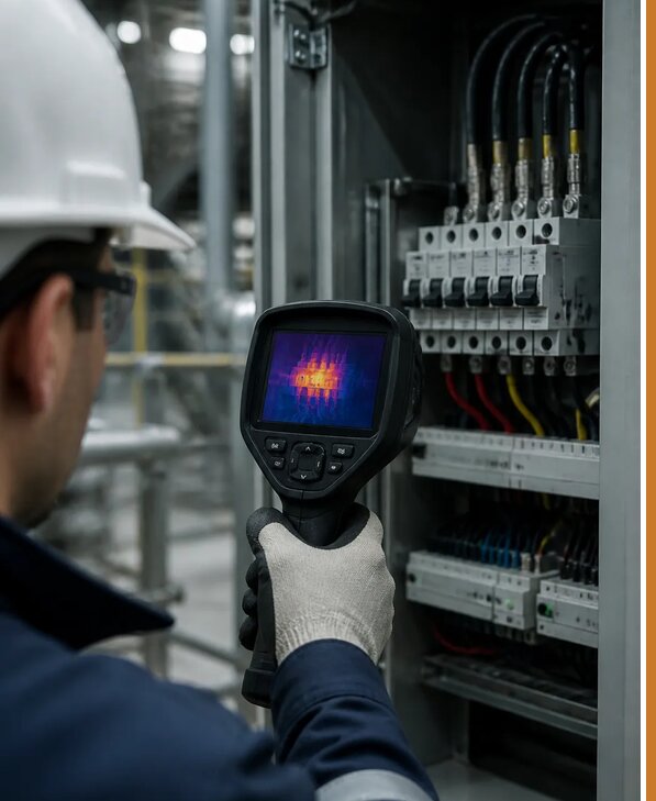 Тепловой контроль оборудования в Курчатове для безопасности работ